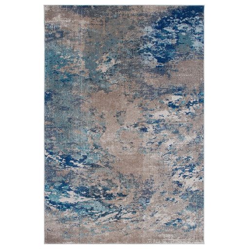 Vloerkleed Soho 3 Ecru/Blauw 160x230cm-Rechthoekige vloerkleden-Spits