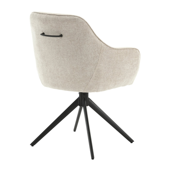 Vloerkleed Thomas Toffee Beige 64x59 cm-Rechthoekige vloerkleden-Livingfurn