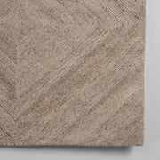 Vloerkleed Vloerkleden Blendy Taupe Wol 160x230 cm-Rechthoekige vloerkleden-LABEL51