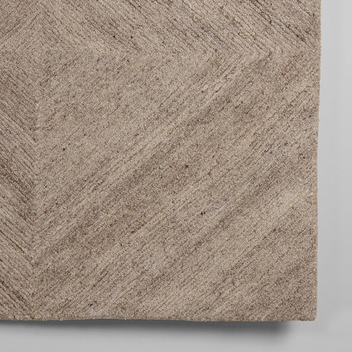 Vloerkleed Vloerkleden Blendy Taupe Wol 200x300 cm-Rechthoekige vloerkleden-LABEL51