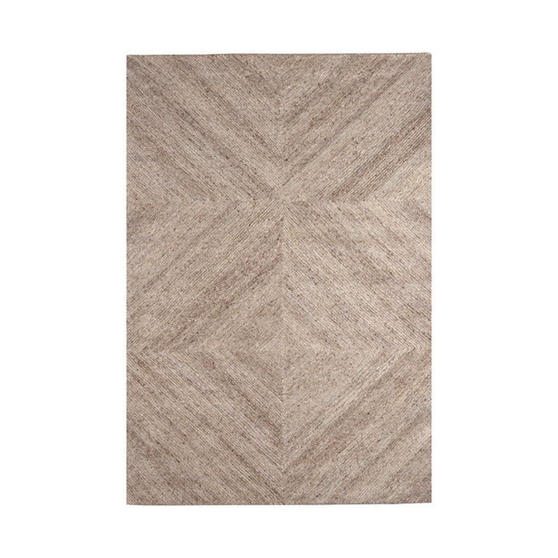 Vloerkleed Vloerkleden Blendy Taupe Wol 200x300 cm-Rechthoekige vloerkleden-LABEL51