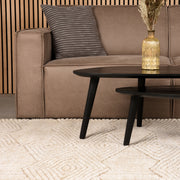 Vloerkleed Vloerkleden Cosy Taupe Polyester 200x300 cm-Rechthoekige vloerkleden-LABEL51