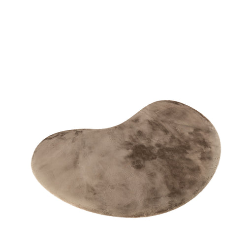 Vloerkleed Vloerkleden Indy Taupe Polyester 160x230 cm Organisch-Rechthoekige vloerkleden-LABEL51