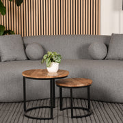 Vloerkleed Vloerkleden Luxy Antraciet Wol 160x230 cm-Rechthoekige vloerkleden-LABEL51