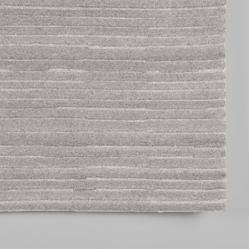 Vloerkleed Vloerkleden Luxy Grijs Wol 160x230 cm-Rechthoekige vloerkleden-LABEL51
