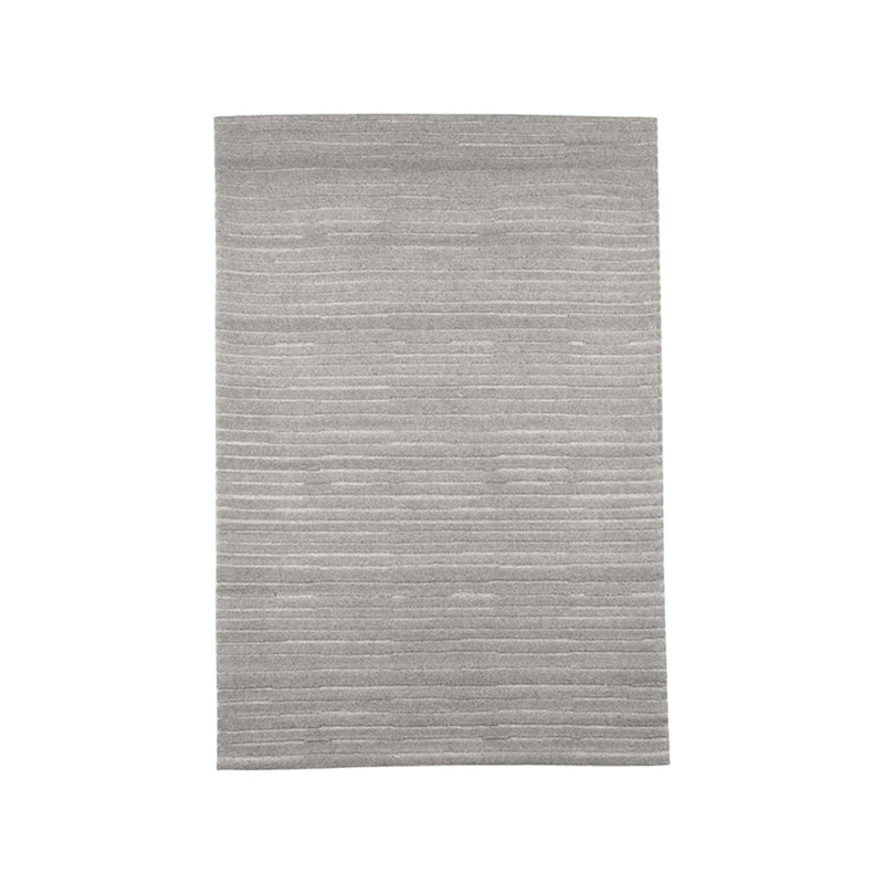 Vloerkleed Vloerkleden Luxy Grijs Wol 160x230 cm-Rechthoekige vloerkleden-LABEL51