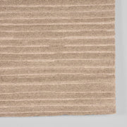 Vloerkleed Vloerkleden Luxy Taupe Wol 160x230 cm-Rechthoekige vloerkleden-LABEL51