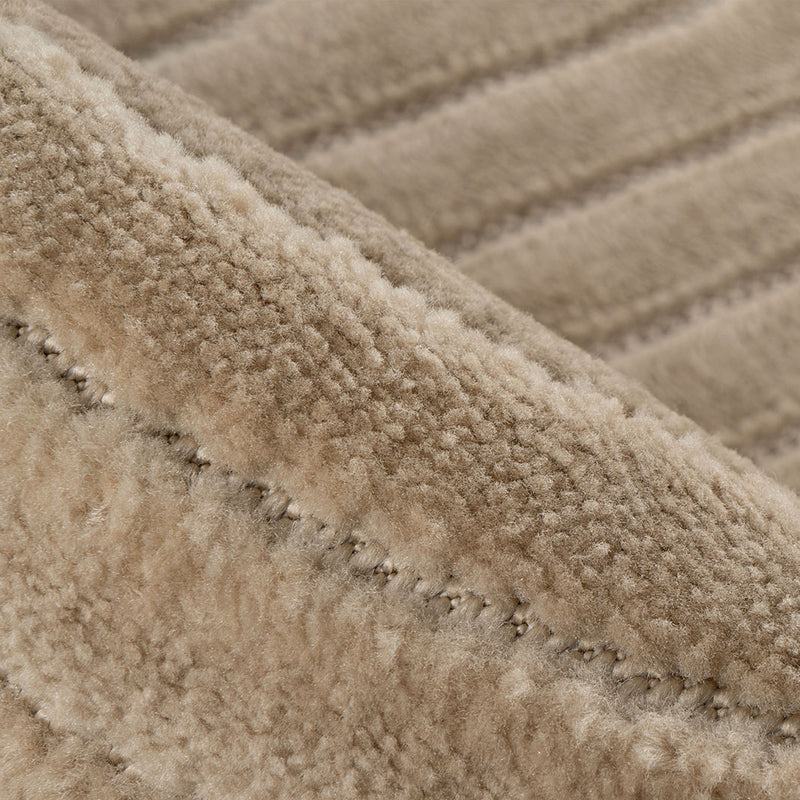 Vloerkleed Vloerkleden Varo Beige Polyester 160x230 cm-Rechthoekige vloerkleden-LABEL51