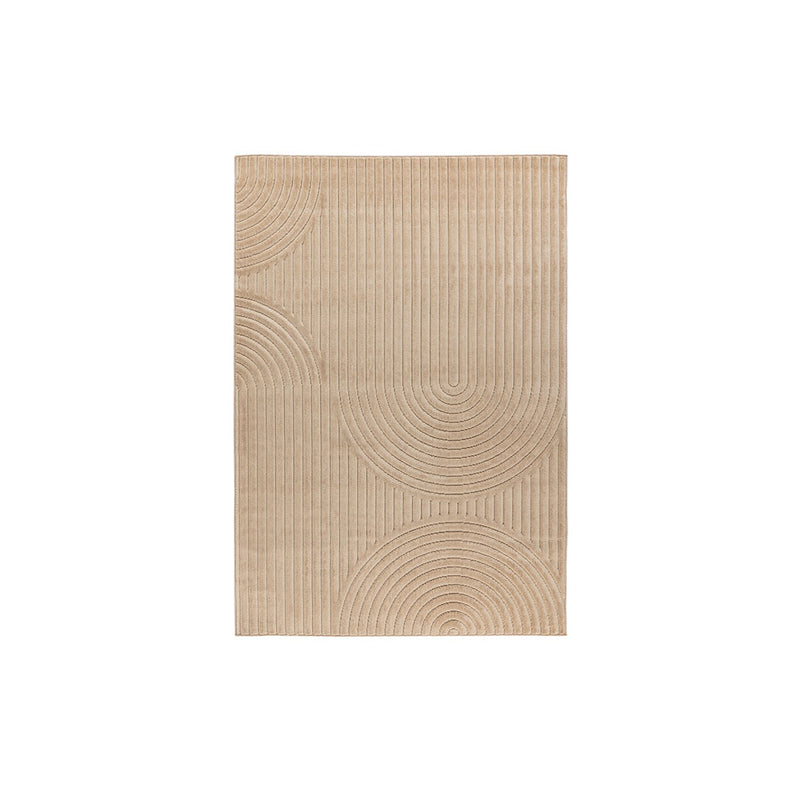 Vloerkleed Vloerkleden Varo Beige Polyester 160x230 cm-Rechthoekige vloerkleden-LABEL51