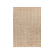 Vloerkleed Vloerkleden Varo Beige Polyester 200x290 cm-Rechthoekige vloerkleden-LABEL51