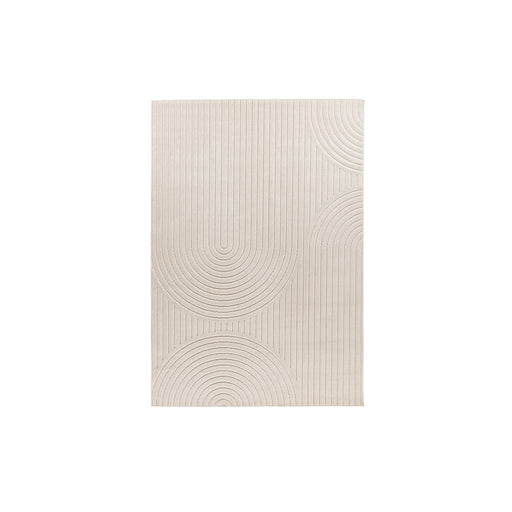 Vloerkleed Vloerkleden Varo Ivoor Polyester 160x230 cm-Rechthoekige vloerkleden-LABEL51