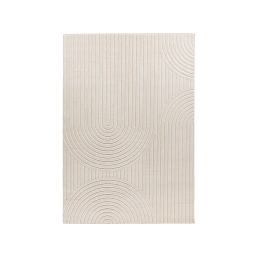 Vloerkleed Vloerkleden Varo Ivoor Polyester 200x290 cm-Rechthoekige vloerkleden-LABEL51