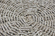 Vloerkleed - ø120 - raffia/zeegras - naturel-Ronde vloerkleden-HSM Collection