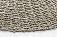 Vloerkleed - ø120 - raffia/zeegras - naturel-Ronde vloerkleden-HSM Collection