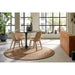 Vloerkleed ø200 cm Bellano ST Brown Wol-Ronde vloerkleden-Brinker Carpets