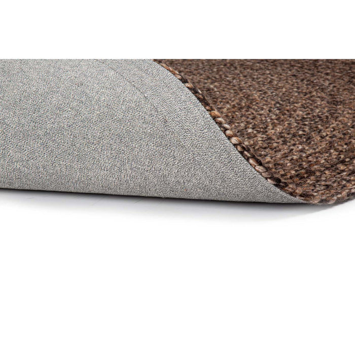 Vloerkleed ø200 cm Bellano ST Brown Wol-Ronde vloerkleden-Brinker Carpets