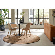 Vloerkleed ø200 cm Bellano ST Cloud White Wol-Ronde vloerkleden-Brinker Carpets