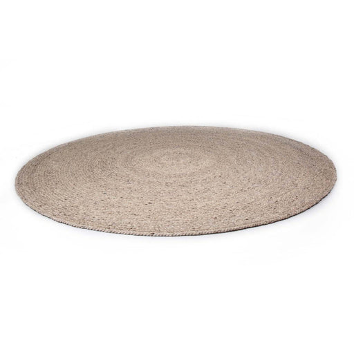 Vloerkleed ø200 cm Bellano ST Light Grey Wol-Ronde vloerkleden-Brinker Carpets