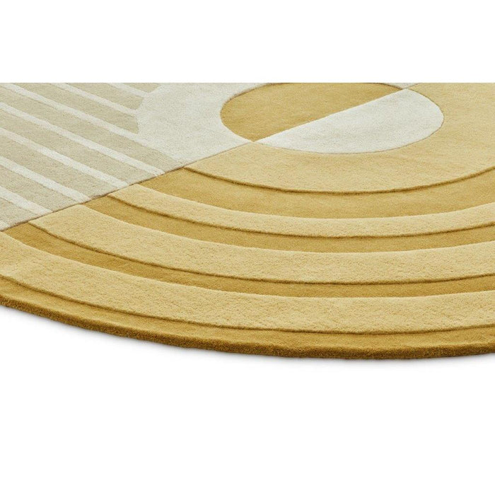 Vloerkleed ø240 cm Fano Girare Wild Wonder Wol-Ronde vloerkleden-Brinker Carpets