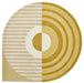 Vloerkleed ø240 cm Fano Girare Wild Wonder Wol-Ronde vloerkleden-Brinker Carpets