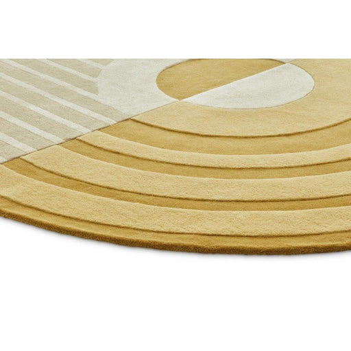 Vloerkleed ø320 cm Fano Girare Wild Wonder Wol-Ronde vloerkleden-Brinker Carpets