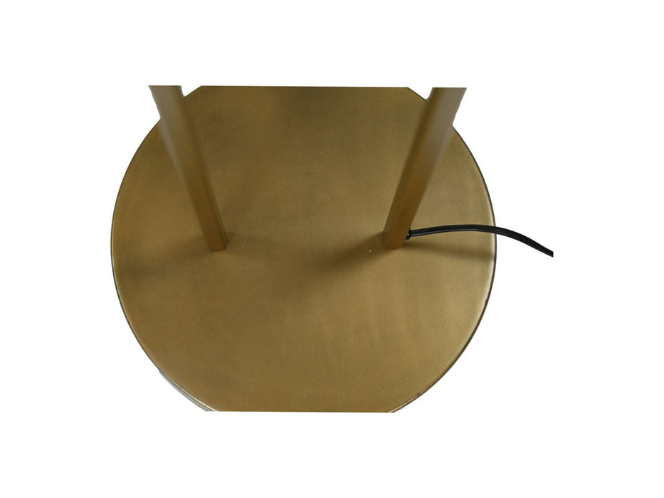 Vloerlamp - 30x30x150 - Goud - Metaal-Lampenvoeten-HSM Collection