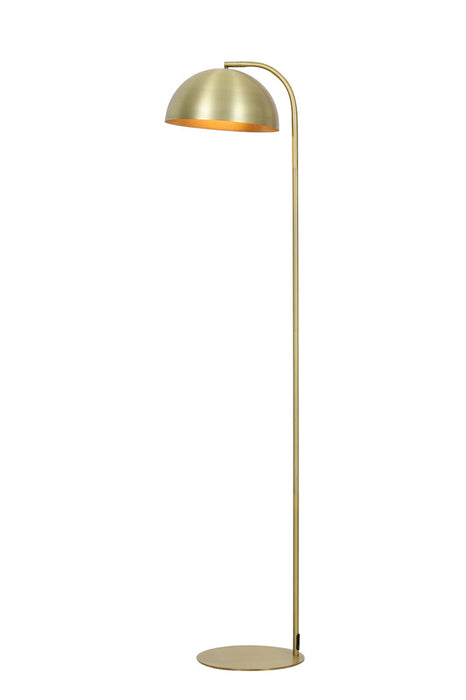 Vloerlamp 37x30x155 cm METTE antieke brons-Vloerlampen-Light & Living