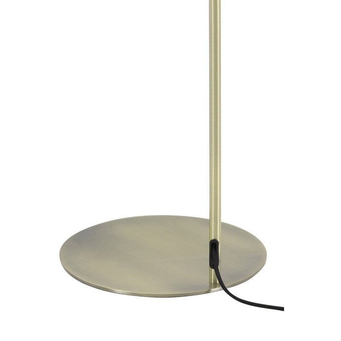 Vloerlamp 45x28x160 cm RAKEL antiek brons+rook-Vloerlampen-Light & Living