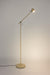 Vloerlamp Aero Metaal Beige 57.5x25 cm GU10 (ES111)-Vloerlampen-Creating Home