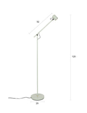 Vloerlamp Aero Metaal Groen 57.5x25 cm GU10 (ES111)-Vloerlampen-Creating Home