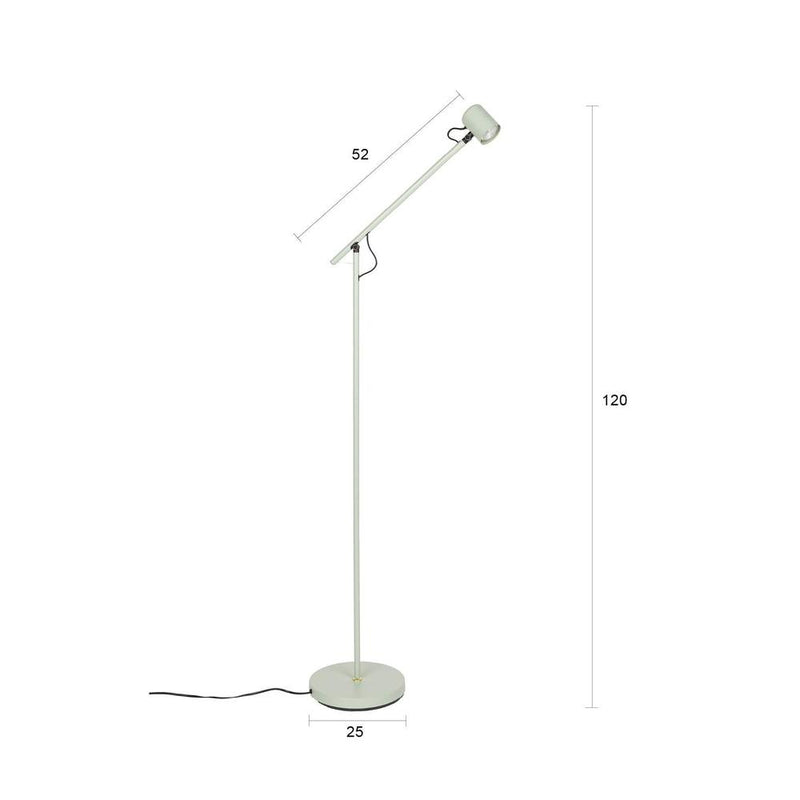Vloerlamp Aero Metaal Groen 57.5x25 cm GU10 (ES111)-Vloerlampen-Creating Home