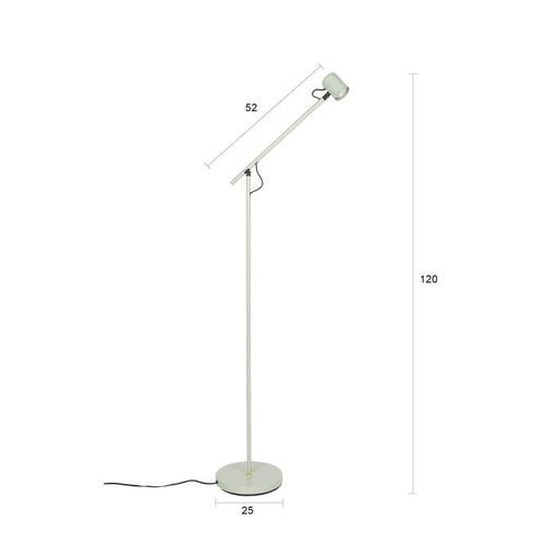 Vloerlamp Aero Metaal Groen 57.5x25 cm GU10 (ES111)-Vloerlampen-Creating Home