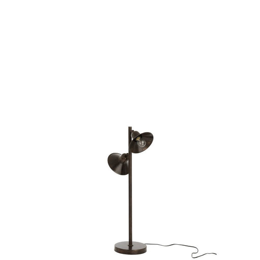 Vloerlamp Bruin 21 cm Lamp Standing 21x34x80 cm-Vloerlampen-J-Line