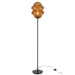 Vloerlamp Bruin Glas 28 cm 28x28x160 cm-Vloerlampen-J-Line