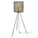 Vloerlamp Bruin Ijzer L 74 cm 74x74x136 cm-Vloerlampen-J-Line