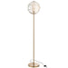 Vloerlamp Cognac Aluminium 30 cm-Vloerlampen-J-Line