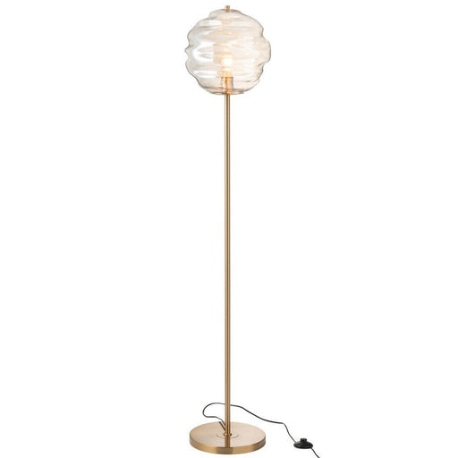 Vloerlamp Cognac Aluminium 30 cm-Vloerlampen-J-Line