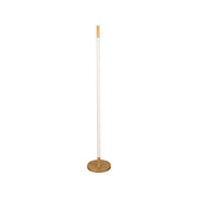 Vloerlamp Futuro Antiek Goud Metaal - 23x23x130 cm-Vloerlampen-LABEL51