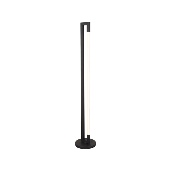 Vloerlamp Futuro Zwart Metaal - 23x23x130 cm-Vloerlampen-LABEL51