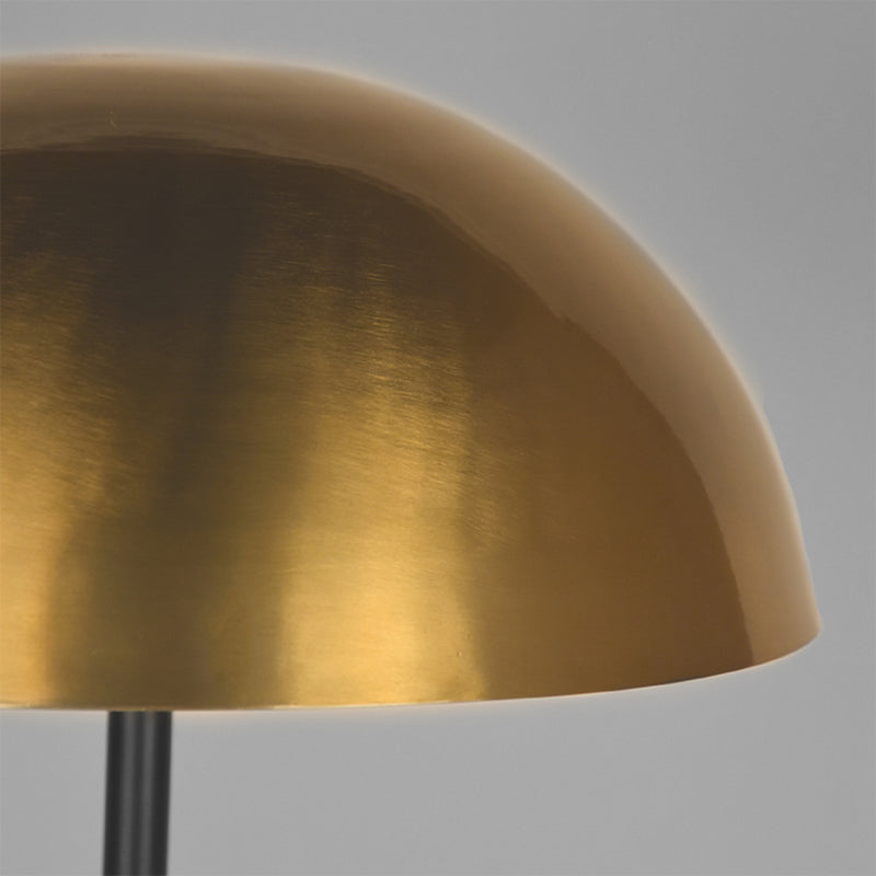 Vloerlamp Globe Antiek Goud Metaal - 39x39x152 cm-Vloerlampen-LABEL51
