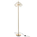 Vloerlamp Goud Glas 36 cm 36x154x36 cm-Vloerlampen-J-Line