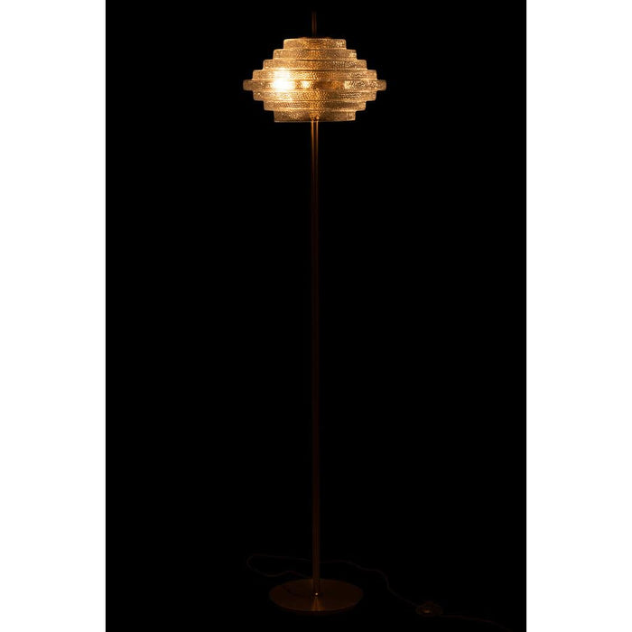 Vloerlamp Goud Glas 36 cm 36x154x36 cm-Vloerlampen-J-Line