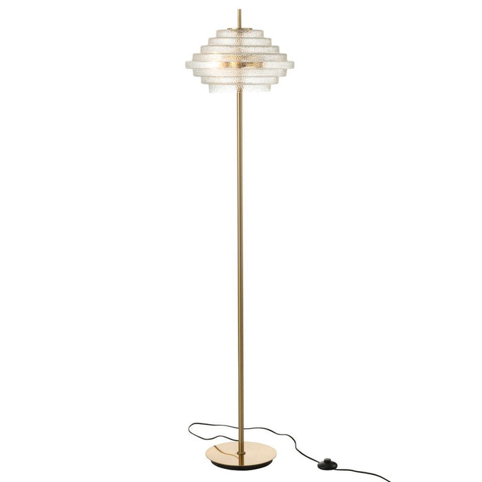 Vloerlamp Goud Glas 36 cm-Vloerlampen-J-Line