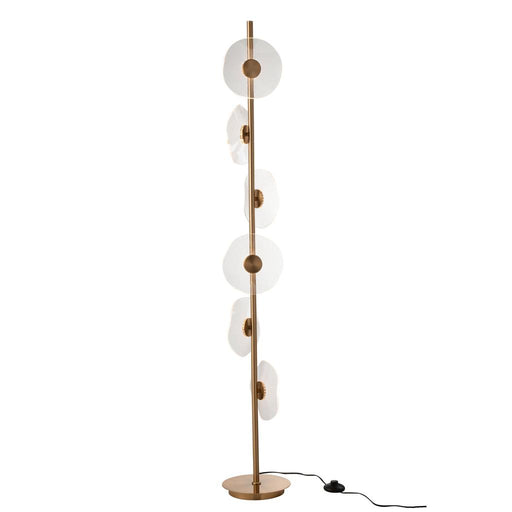 Vloerlamp Goud Marmer 25 cm-Vloerlampen-J-Line