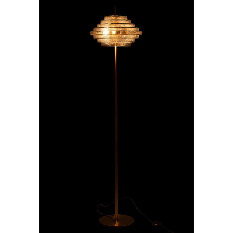 Vloerlamp Goud Metaal 36 cm 36x154x36 cm-Vloerlampen-J-Line