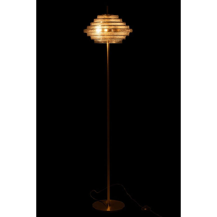 Vloerlamp Goud Metaal 36 cm 36x154x36 cm-Vloerlampen-J-Line