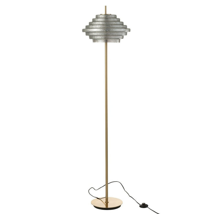Vloerlamp Goud Metaal 36 cm 36x154x36 cm-Vloerlampen-J-Line