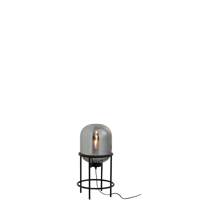 Vloerlamp Grijs Glas S 27 cm-Vloerlampen-J-Line