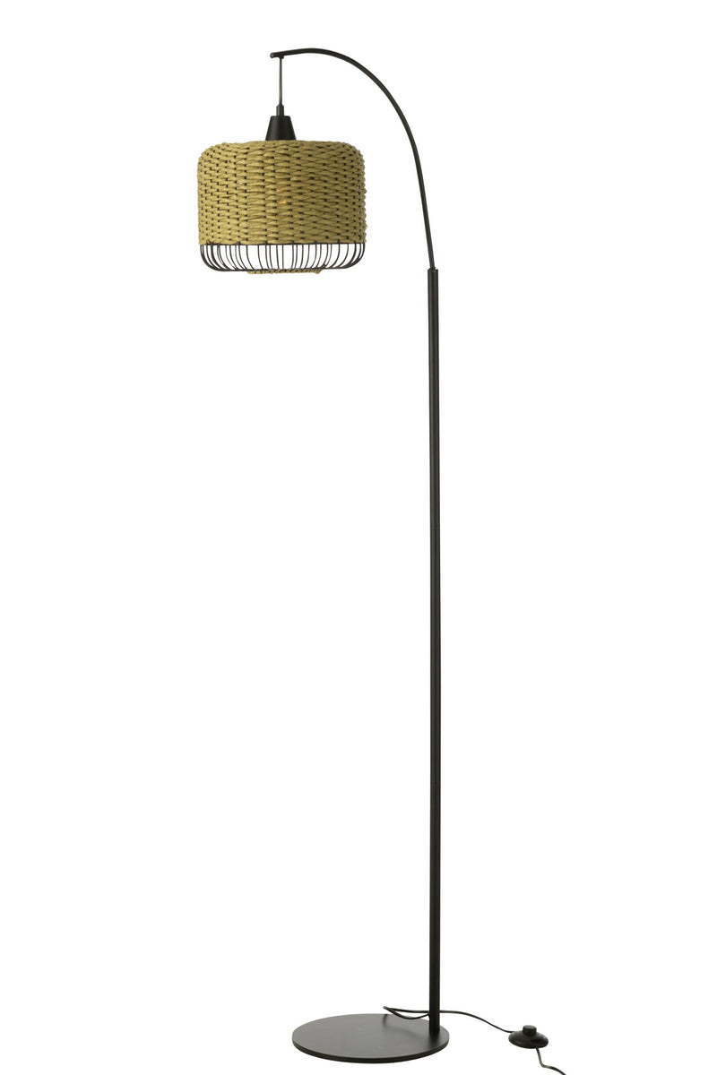 Vloerlamp Groen Paper 27 cm 27x56x168 cm-Vloerlampen-J-Line