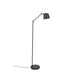 Vloerlamp Hajo Metaal Grijs 55x25 cm E27-Vloerlampen-Creating Home